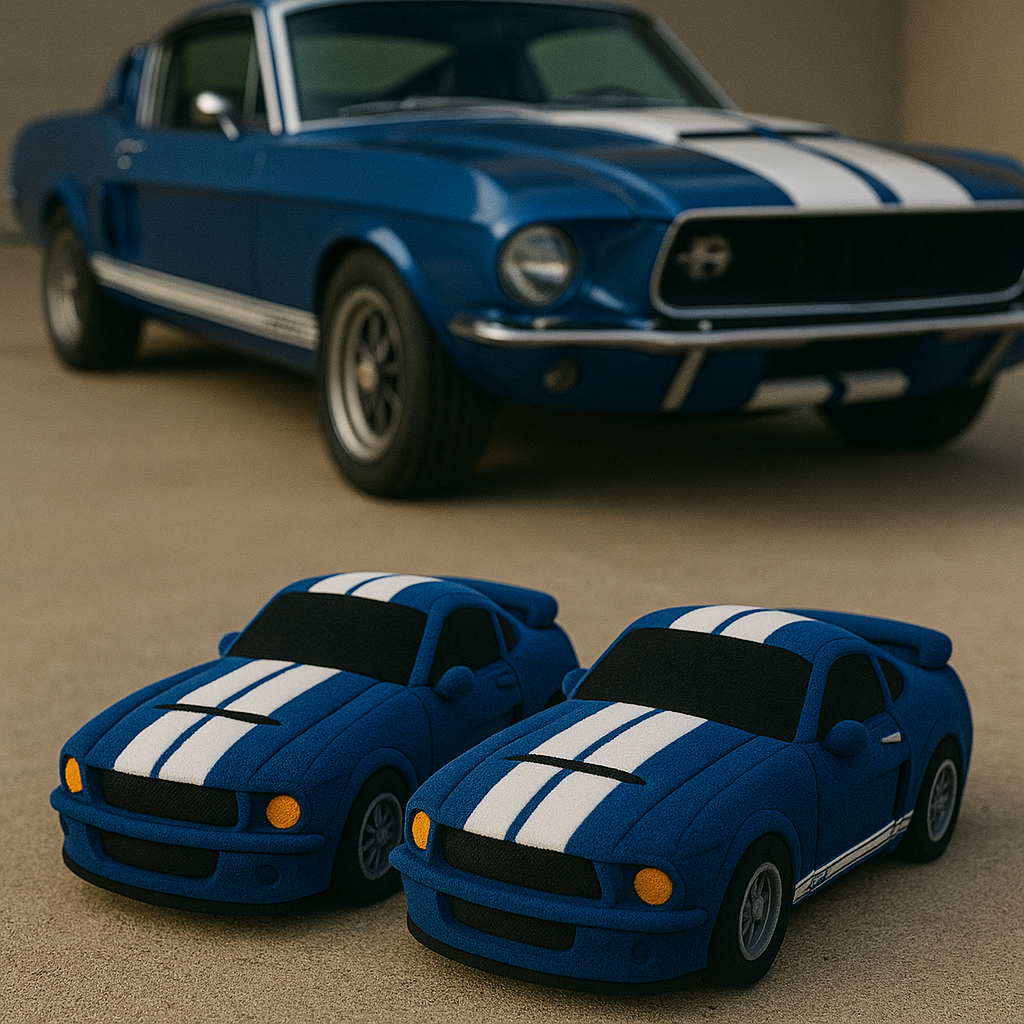 FASTRRR MUSTANG GRIT (BLUE)